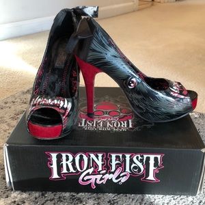 Iron Fist Wolfbeater Platform Shoes
